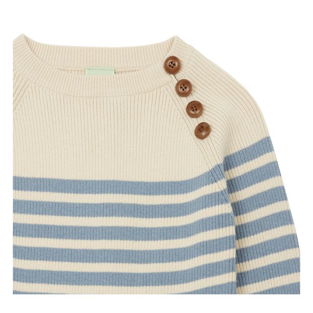 Pull Coton Bio Boutonné-product