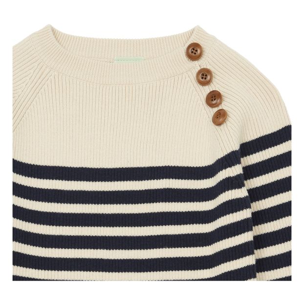 Pull Coton Bio Boutonné-product
