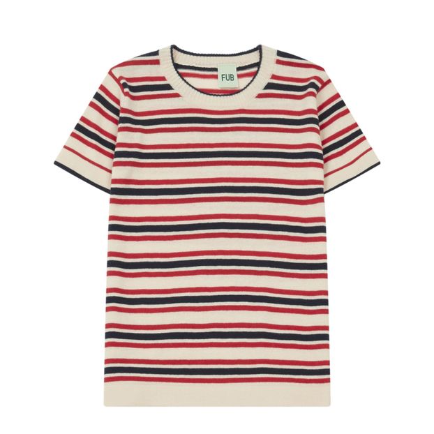 Striped Organic Cotton T-shirt-product