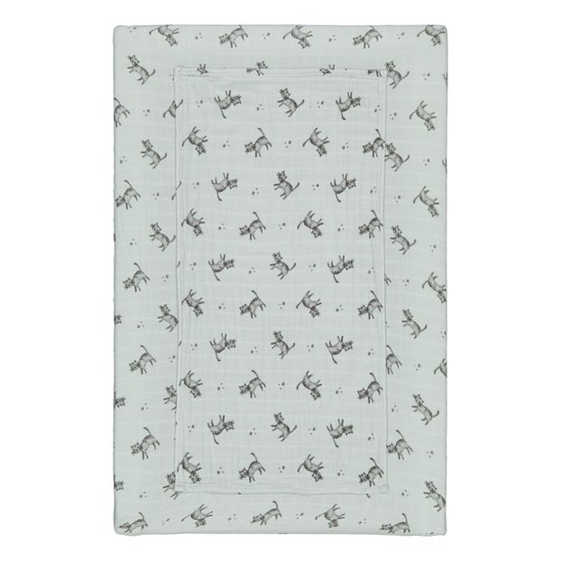 Housse de matelas à langer Fanny chat-product