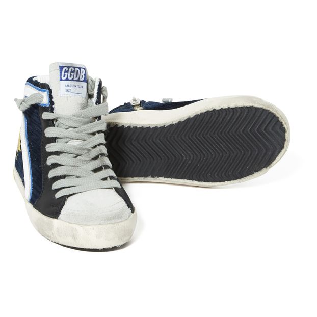 Zapatillas Cordones Cremallera Terciopelo Slide-product
