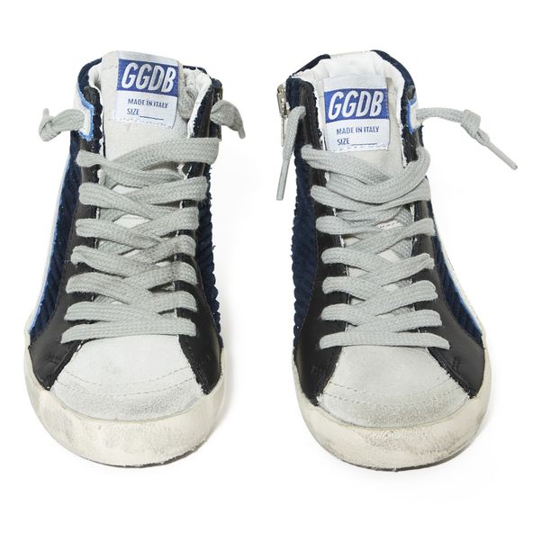 Zapatillas Cordones Cremallera Terciopelo Slide-product