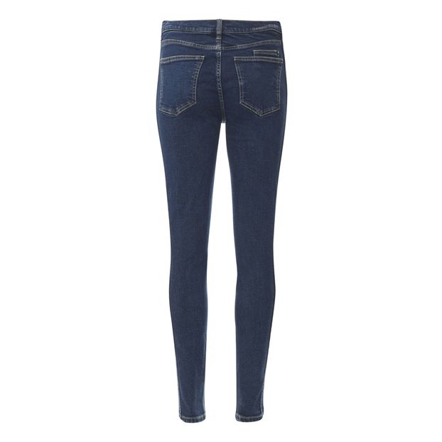 Jeans Stiletto de 7 bolsillos con cintura alta-product