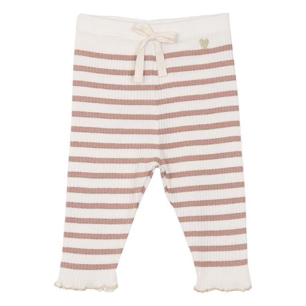Lurex Striped Knit Leggings-product