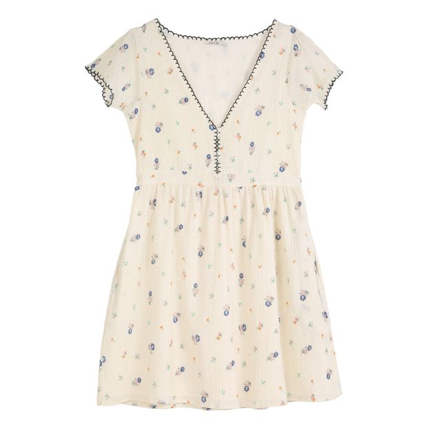 Robe Crepon Fleurs - Collection Femme --product