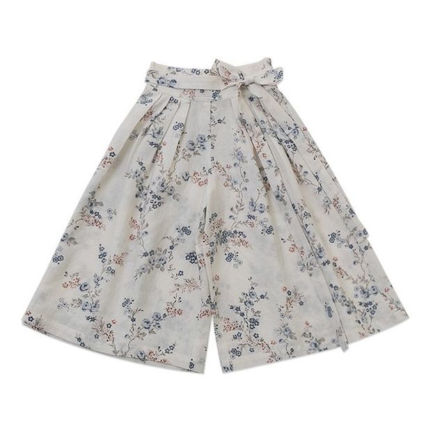 Jupe-Culotte Coton et Lin Floriana-product