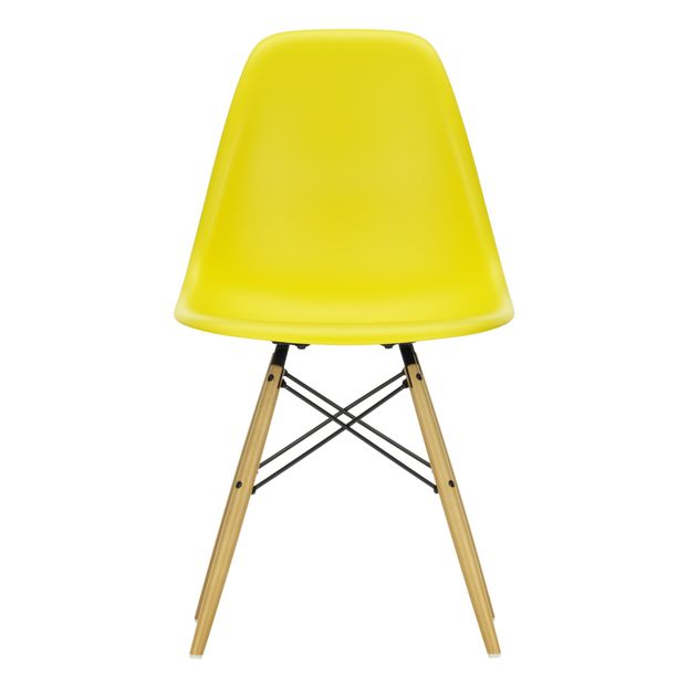 Chaise DSW plastic - piétement bois - Charles & Ray Eames-product