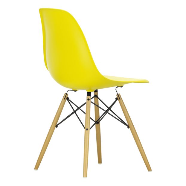 Chaise DSW plastic - piétement bois - Charles & Ray Eames-product