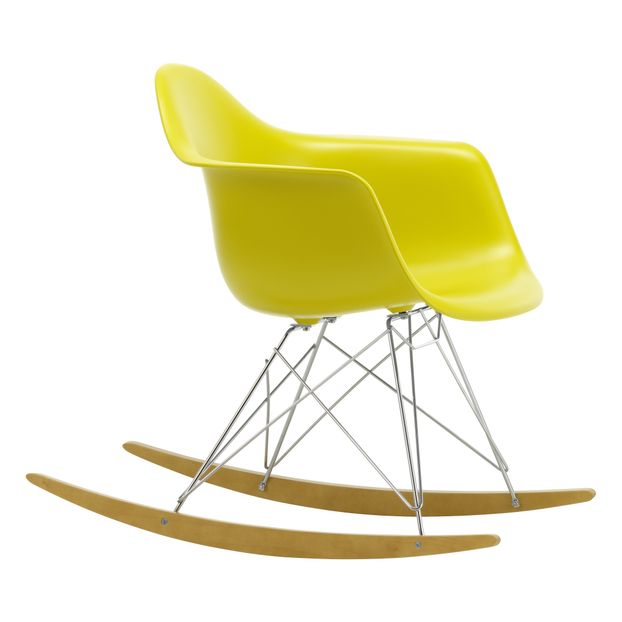 Poltrona Eames RAR, piedi chromati, Charles & Ray Eames 1950-product