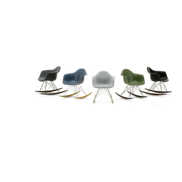 Poltrona Eames RAR, piedi neri, Charles & Ray Eames 1950-product