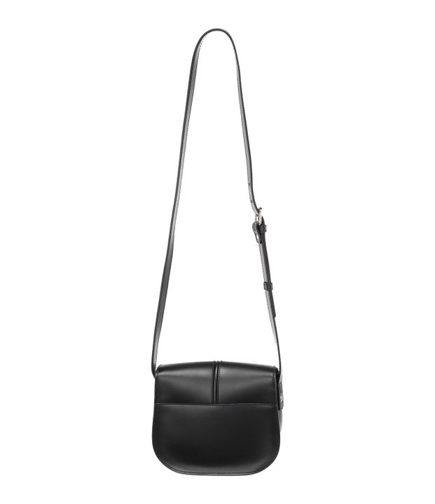 Tasche Betty aus Leder Lisse | Schwarz- Produktbild Nr. 4