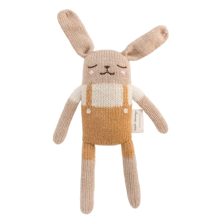 Rabbit comforter | Yellow- Product image n°0