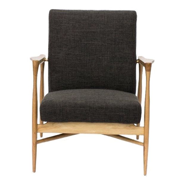 Sillón Floating, estructura de roble, tejido chiné-product