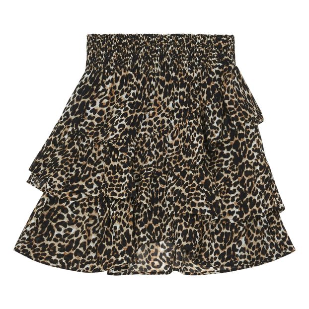 Isabella Leopard Fluid Skirt-product
