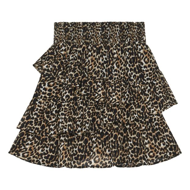 Isabella Leopard Fluid Skirt-product