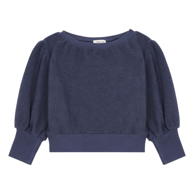 Organic cotton terry cloth sweatshirt-product