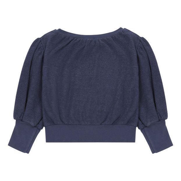 Organic cotton terry cloth sweatshirt-product