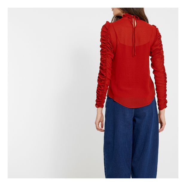 Blusa con frunces-product