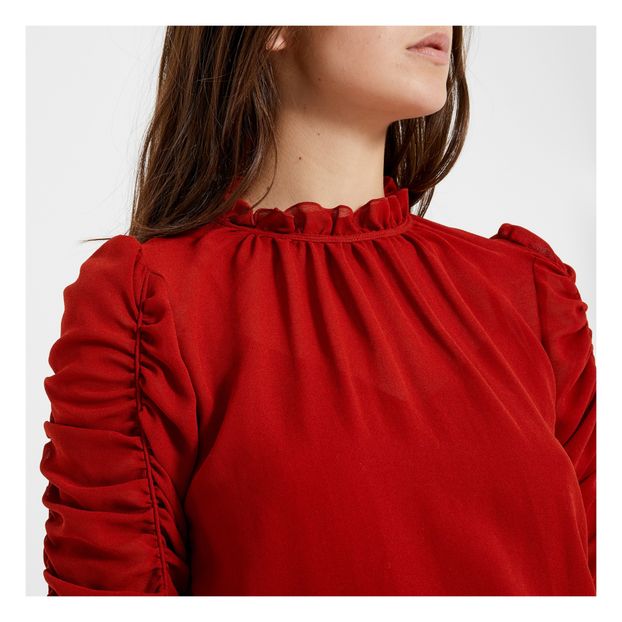 Blusa con frunces-product