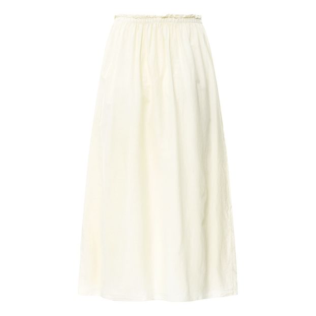 Falda Midi Seda Mezclada-product