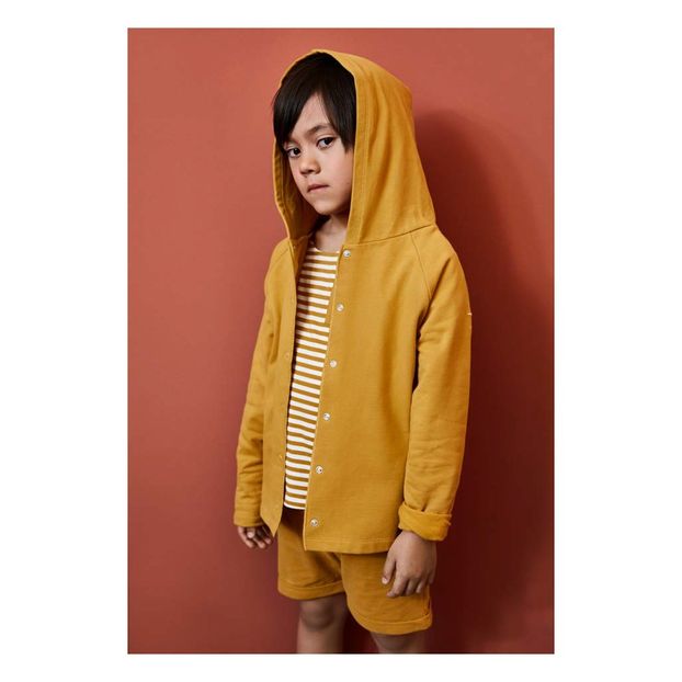 Cardigan Hooded Coton Bio-product