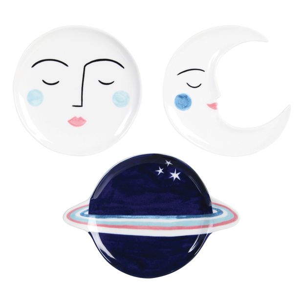 Assiettes en porcelaine Lisa - Set de 3-product