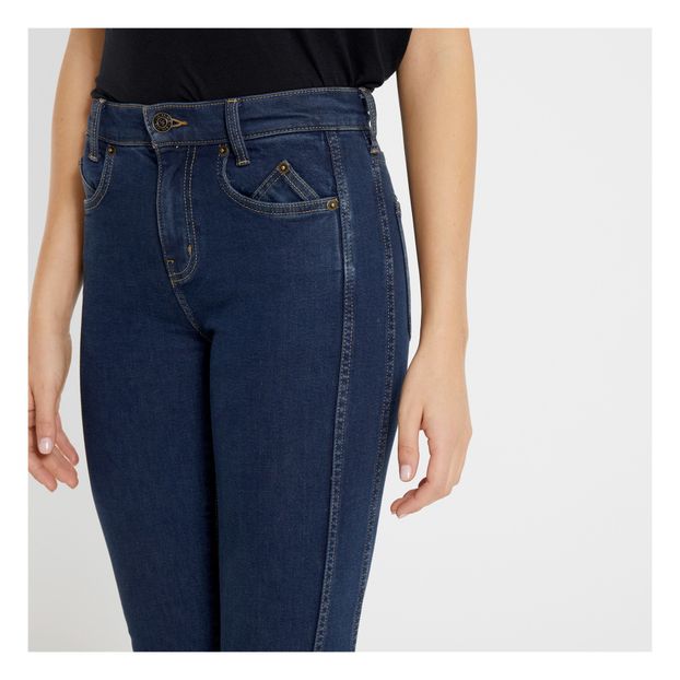Jeans Stiletto de 7 bolsillos con cintura alta-product