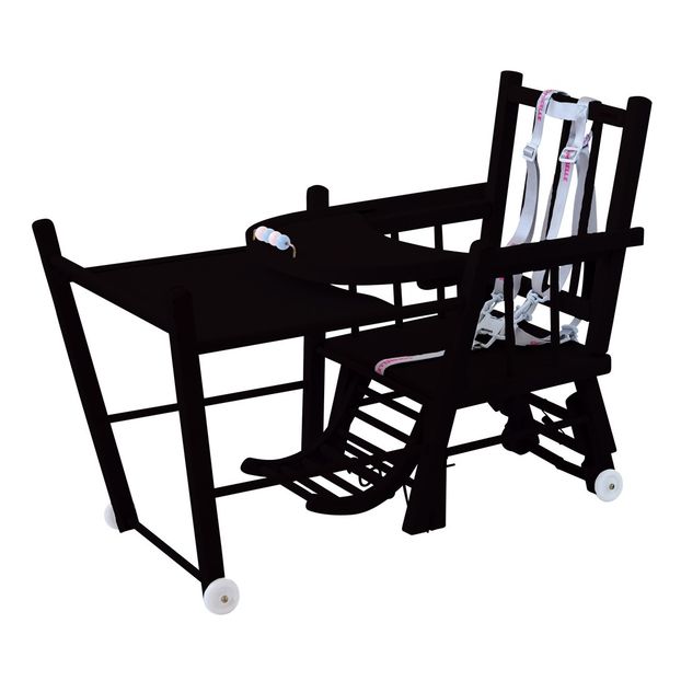 Chaise haute transformable Marcel - Laqué-product