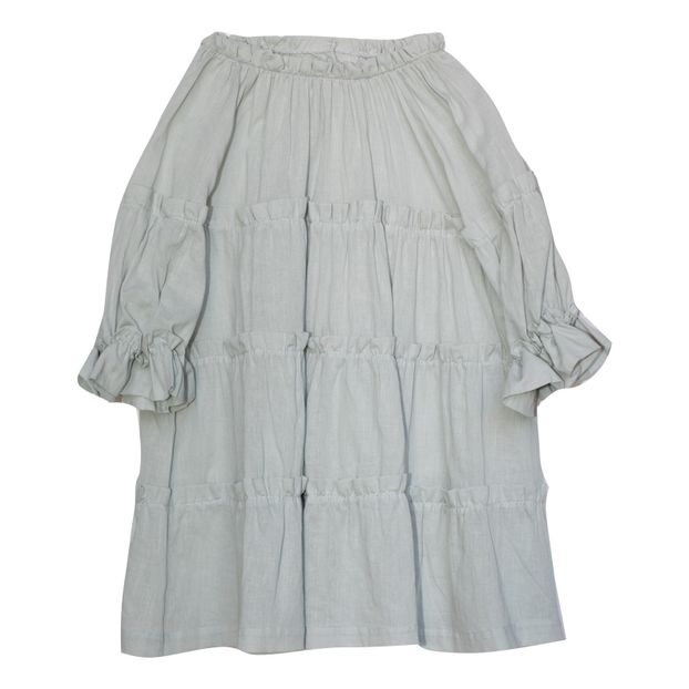 Guillermina Linen and Cotton Maxi Dress-product