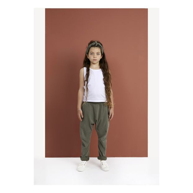 Organic Cotton Jersey Trousers-product