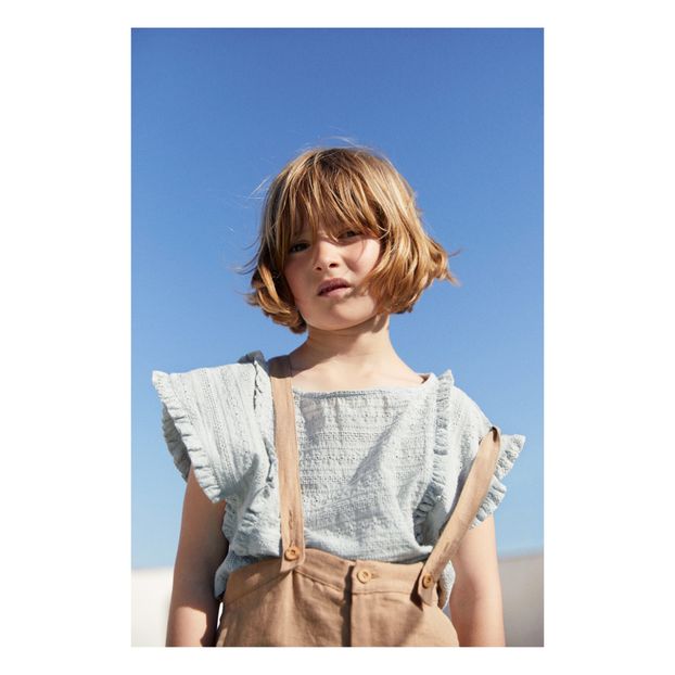 Julia Cropped Embroidered Blouse-product