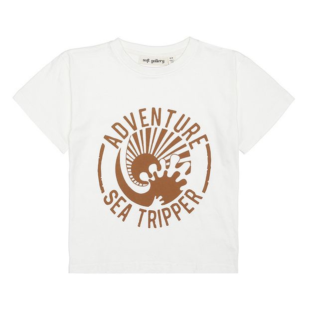 T-shirt Asger Aventure in cotone bio-product