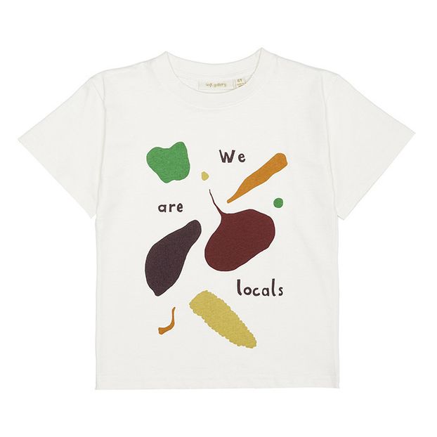 T-shirt Asger 'We Are Locals' in Cotone Bio-product