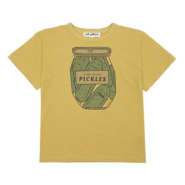 T-shirt Asger Pickles in Cotone Bio-product