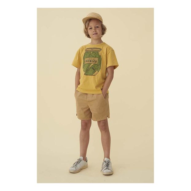 T-shirt Asger Pickles in Cotone Bio-product