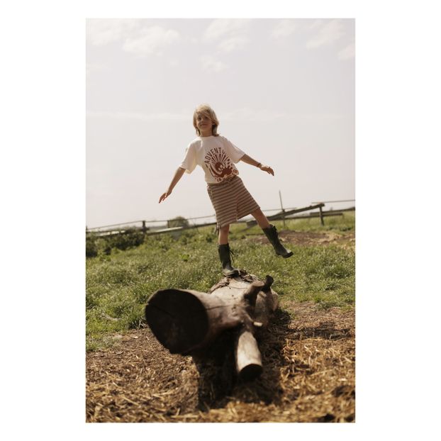 T-shirt Asger Aventure in cotone bio-product
