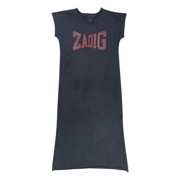 Tunisian collar maxi dress-product