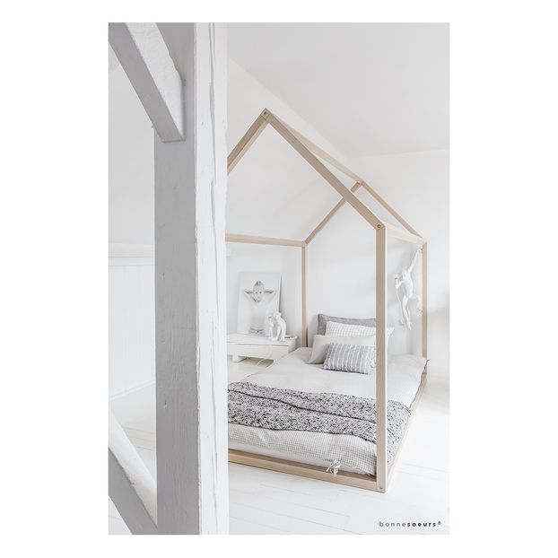 Lit Maison en hêtre-product