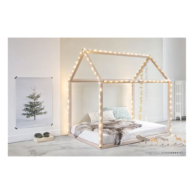 Lit Maison en hêtre-product