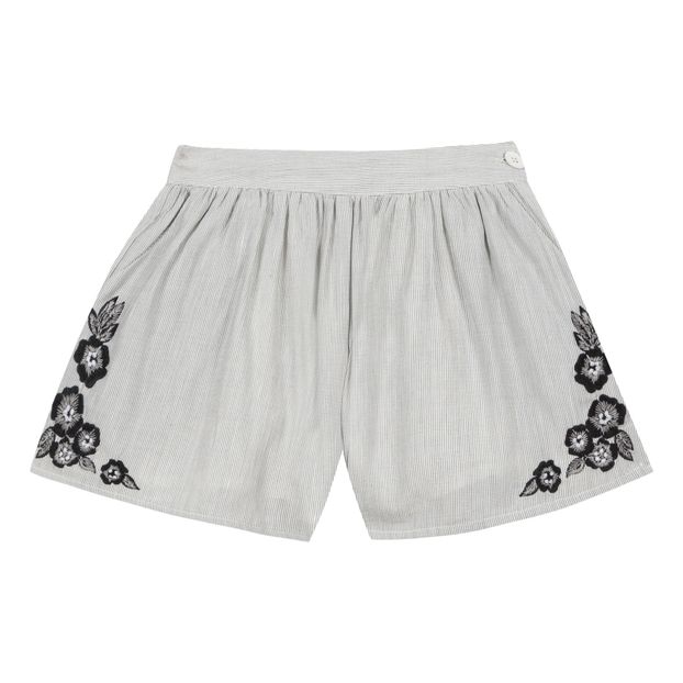 Short Rayé Brodé-product