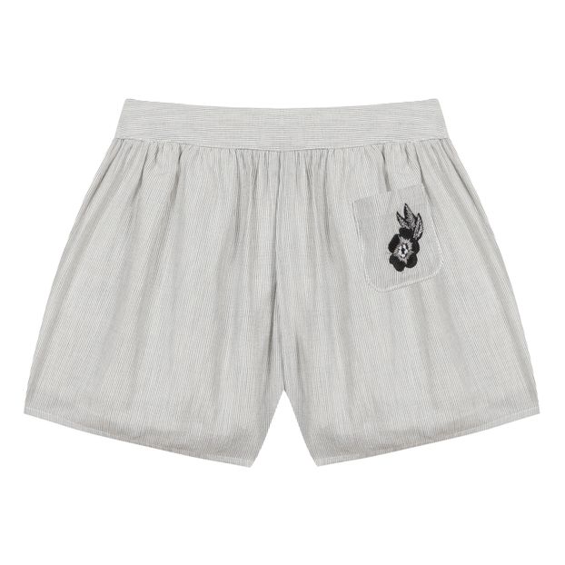 Short Rayé Brodé-product