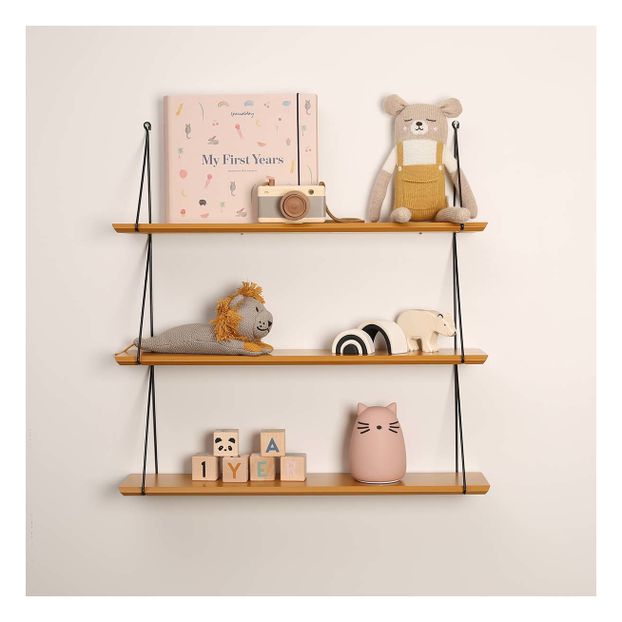 Scaffale Babou con tre mensole - Rose in April x Smallable -product