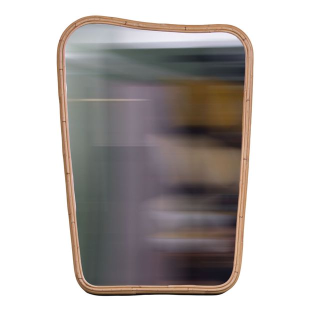 Miroir Organique en rotin-product