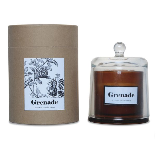 Bougie sous cloche Grenade acidulée-product