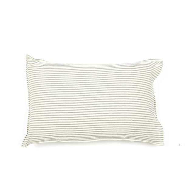 Taie d'oreiller à rayures en coton-product