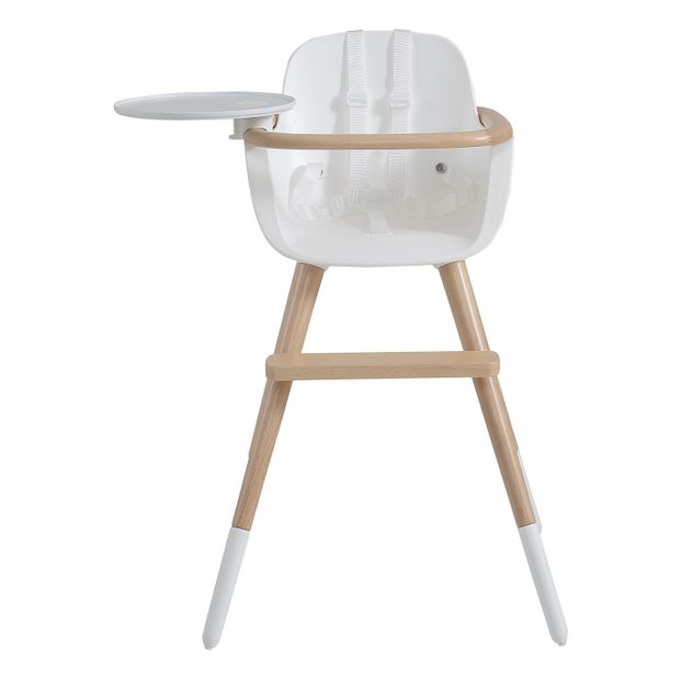 Chaise haute OVO PLUS ONE harnais blanc-product
