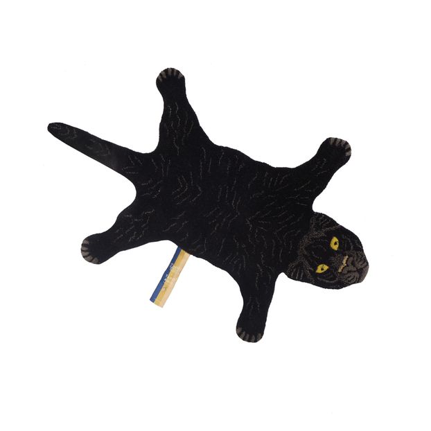 Alfombre Pantera Negra de lana-product