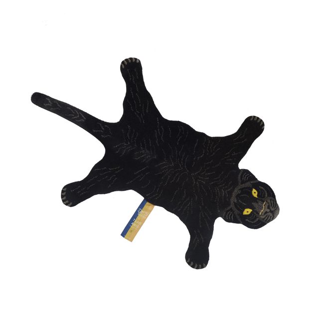 Tapis Panthère Noire en laine-product