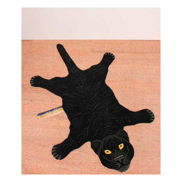 Tapis Panthère Noire en laine-product