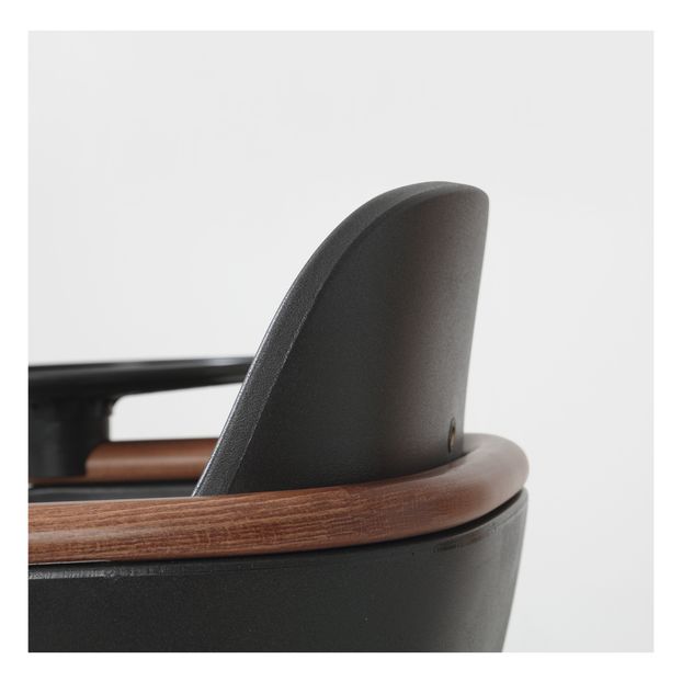 Chaise haute OVO PLUS CITY harnais gris-product